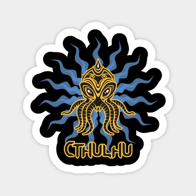 Cthulhu return Sticker by EnriqueV242